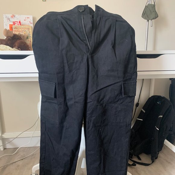 Black Cargo Pants - Picture 1 of 1
